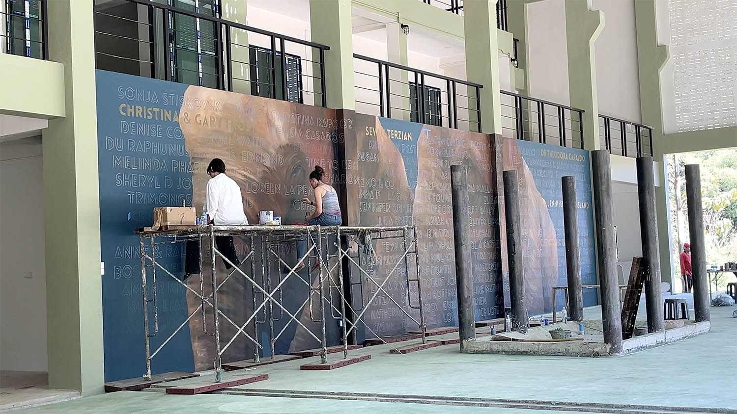 Elephant Hospital Mural