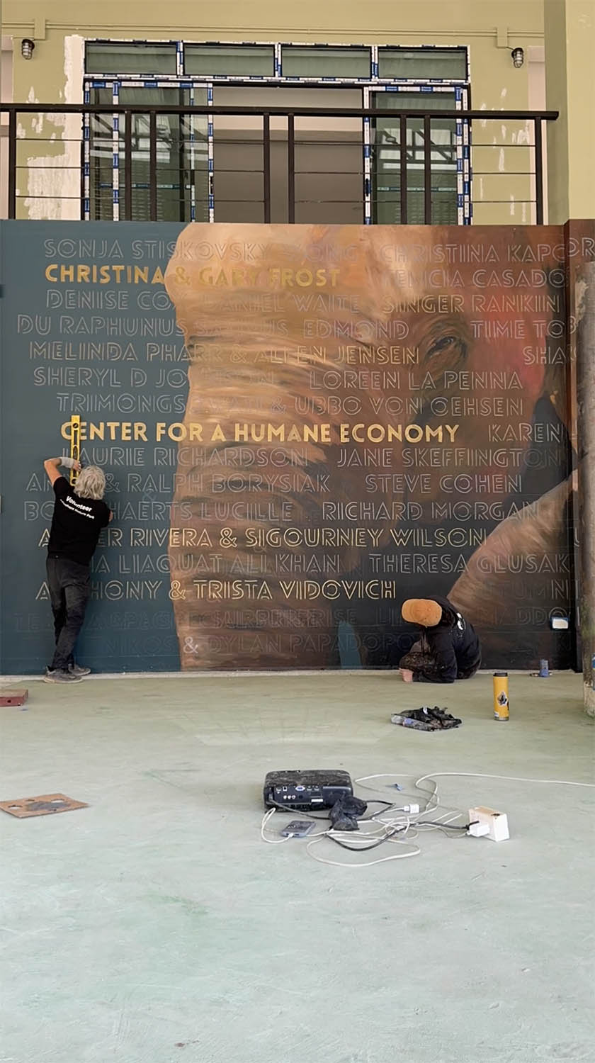 Elephant Hospital Mural