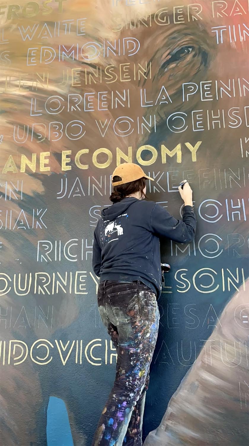 Elephant Hospital Mural